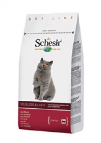 Hrana za gojazne mačke Schesir Sterilized 10kg